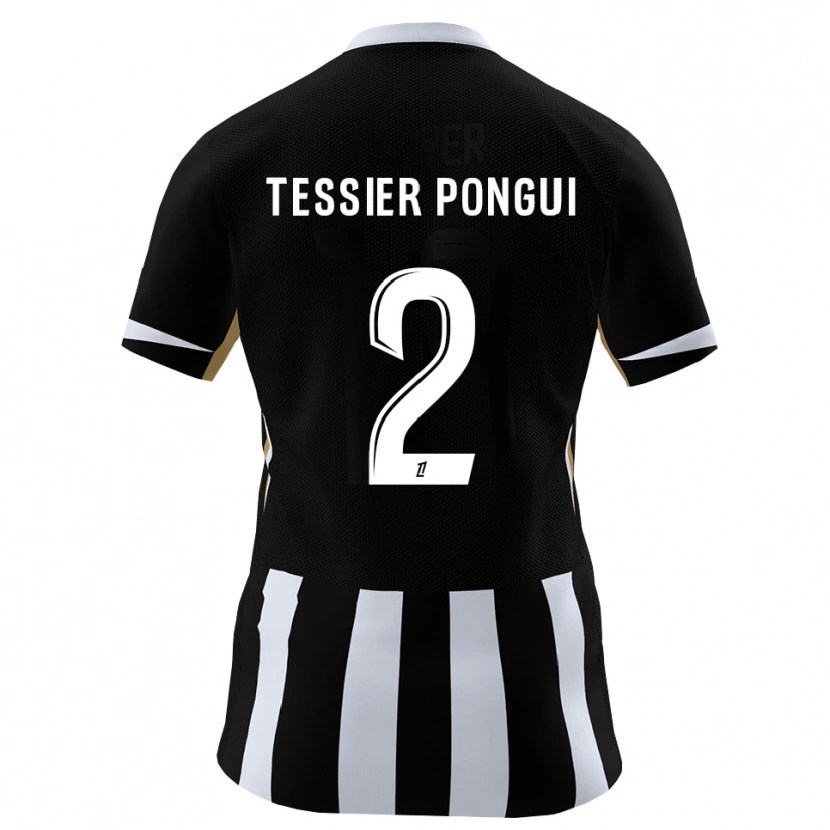 Danxen Femme Maillot Leyti Tessier Pongui #2 Noir Bleu Tenues Domicile 2026/27 T-Shirt