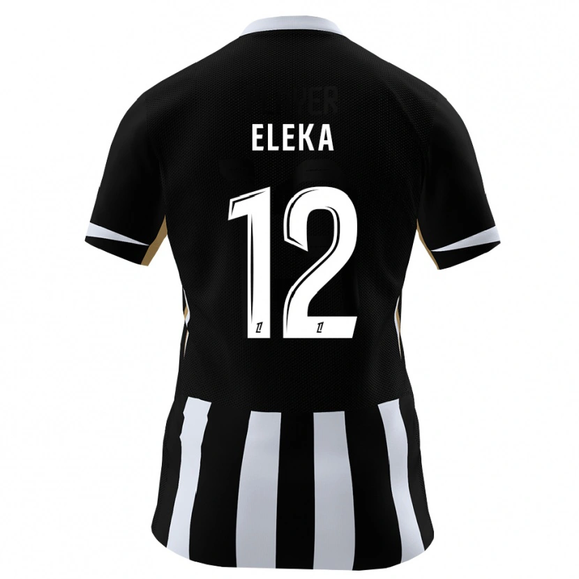 Danxen Femme Maillot Nathan Eleka #12 Noir Bleu Tenues Domicile 2026/27 T-Shirt