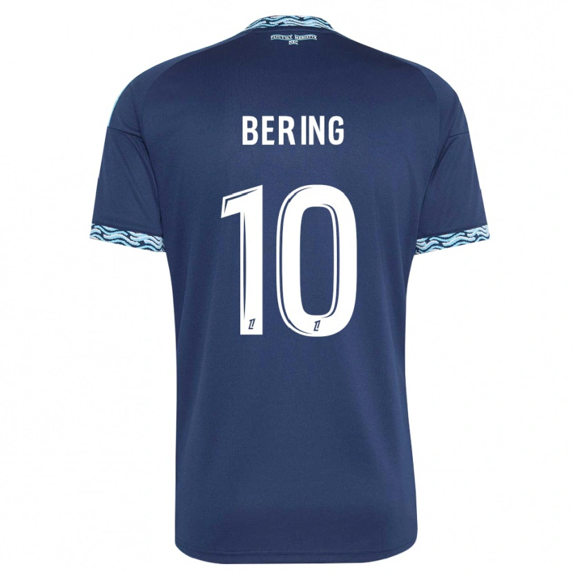 Danxen Femme Maillot Aymerick Bering #10 Bleu Acier Blanc Tenues Domicile 2026/27 T-Shirt