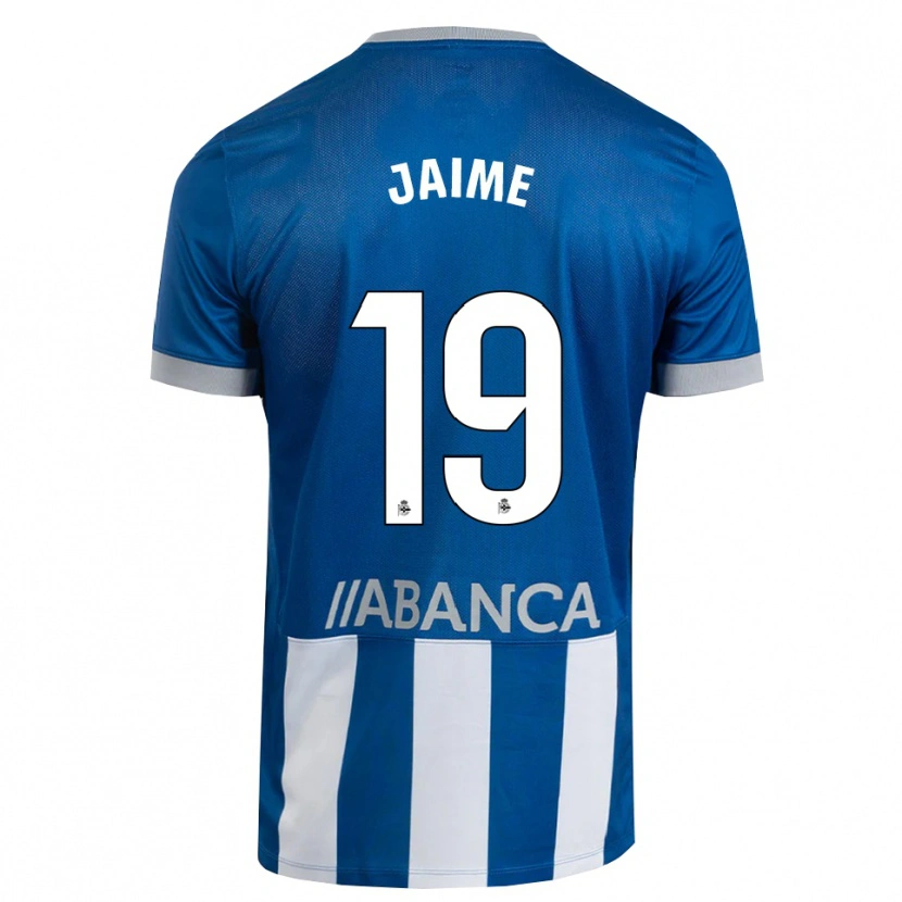 Danxen Femme Maillot Jaime Sánchez #19 Bleu Gris Blanc Tenues Domicile 2026/27 T-Shirt
