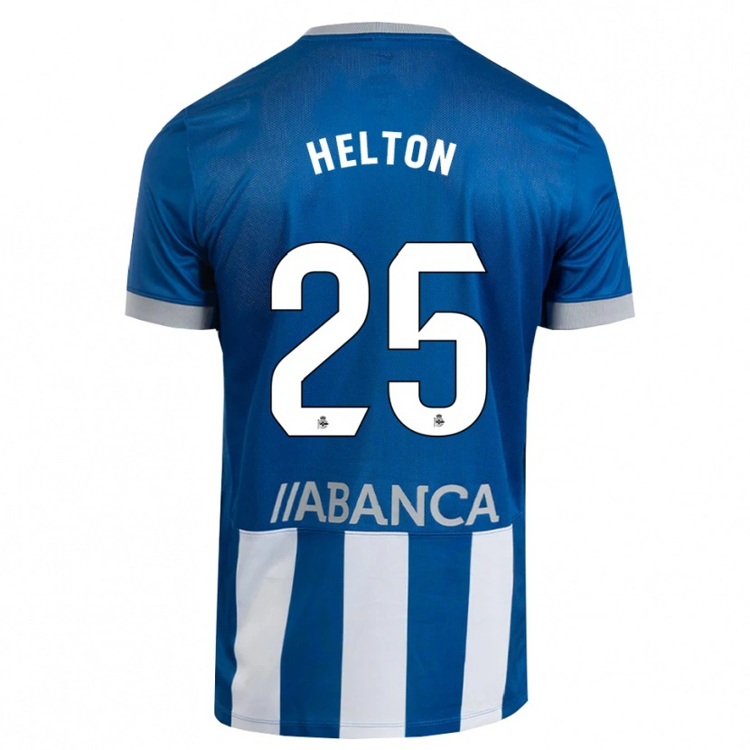 Danxen Femme Maillot Helton Leite #25 Bleu Gris Blanc Tenues Domicile 2026/27 T-Shirt