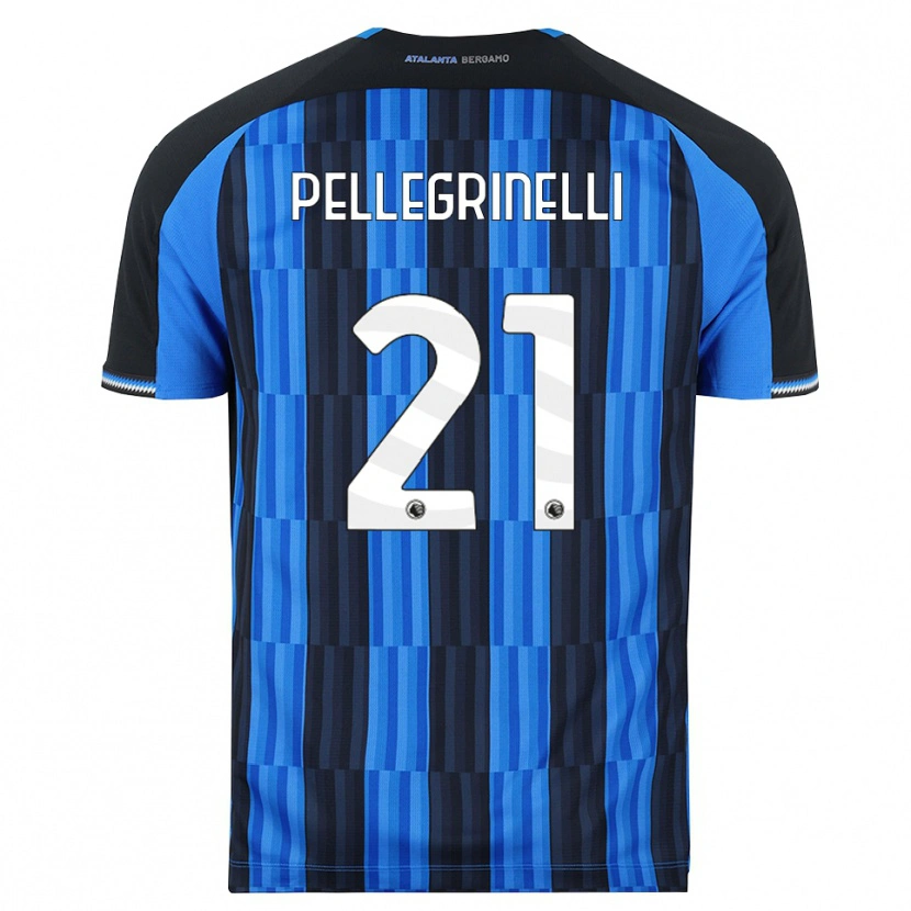 Danxen Femme Maillot Giorgia Pellegrinelli #21 Bleu Noir Rouge Tenues Domicile 2026/27 T-Shirt