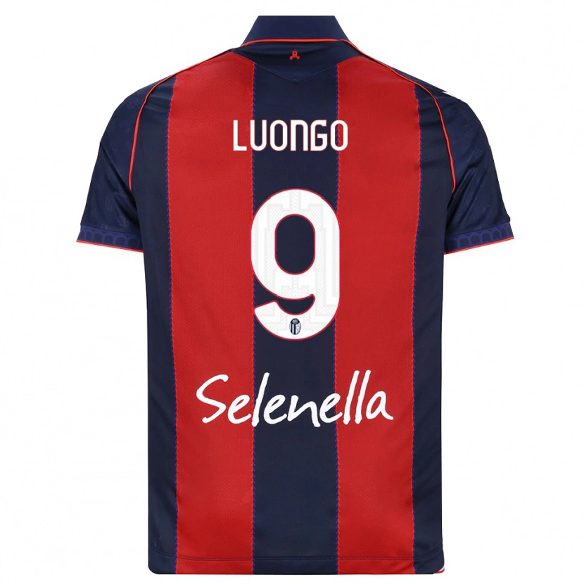 Danxen Femme Maillot Francesco Luongo #9 Bleu Roi Rouge Blanc Tenues Domicile 2026/27 T-Shirt
