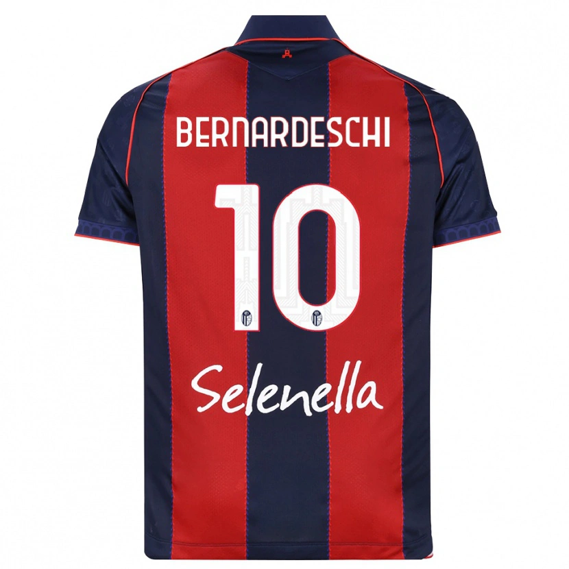 Danxen Femme Maillot Federico Bernardeschi #10 Bleu Roi Rouge Blanc Tenues Domicile 2026/27 T-Shirt