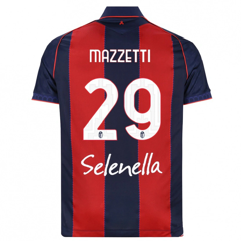 Danxen Femme Maillot Gabriele Mazzetti #29 Bleu Roi Rouge Blanc Tenues Domicile 2026/27 T-Shirt