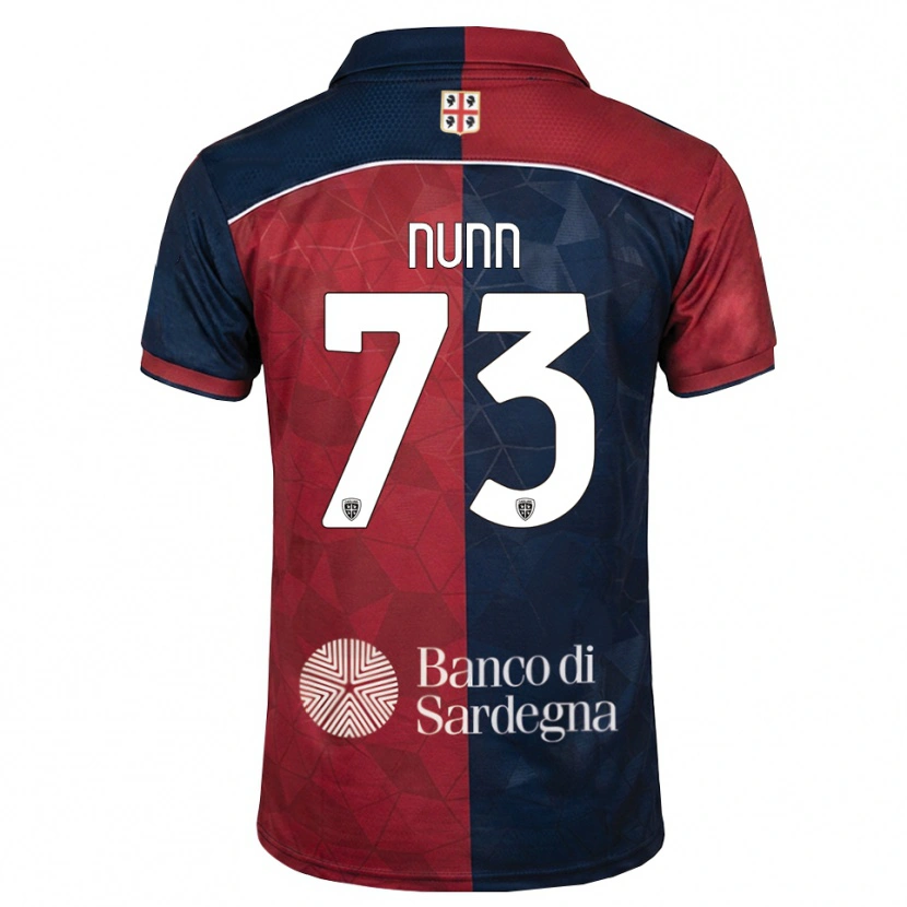 Danxen Femme Maillot Jack Nunn #73 Bourgogne Bleu Roi Tenues Domicile 2026/27 T-Shirt