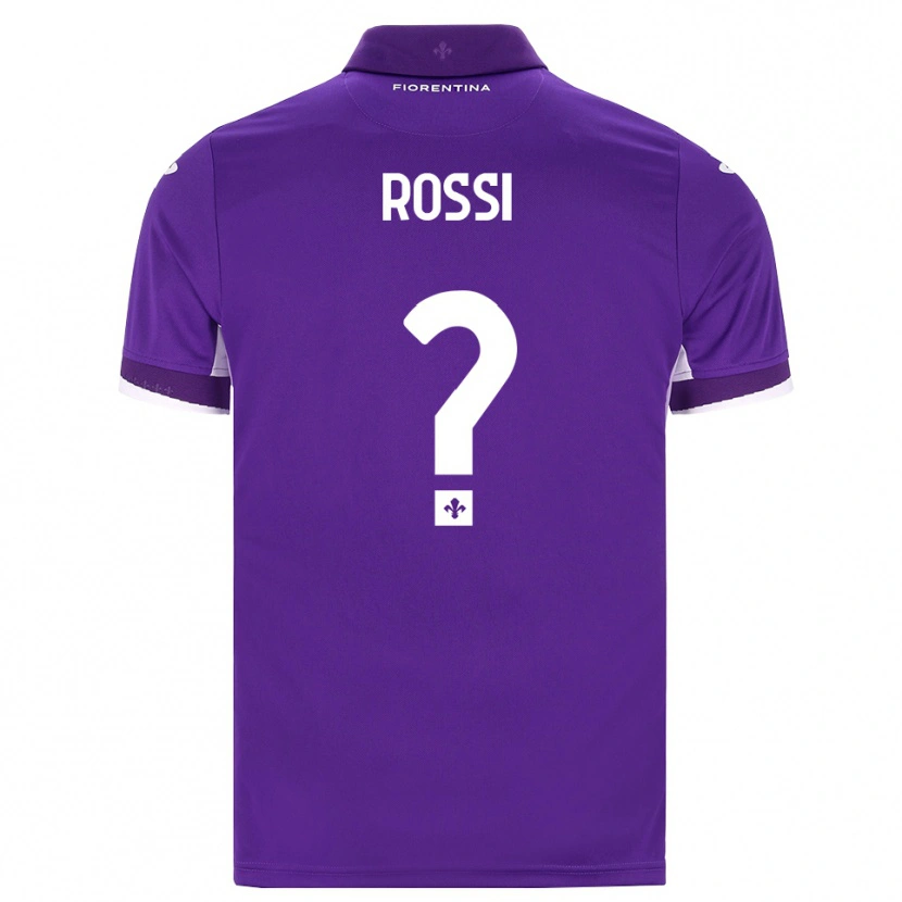 Danxen Femme Maillot Alessandro Rossi #0 Violet Blanc Rose Tenues Domicile 2026/27 T-Shirt