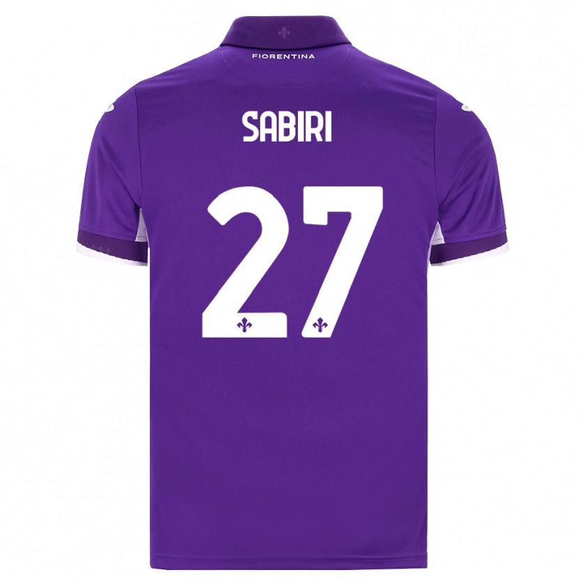 Danxen Femme Maillot Abdelhamid Sabiri #27 Violet Blanc Rose Tenues Domicile 2026/27 T-Shirt