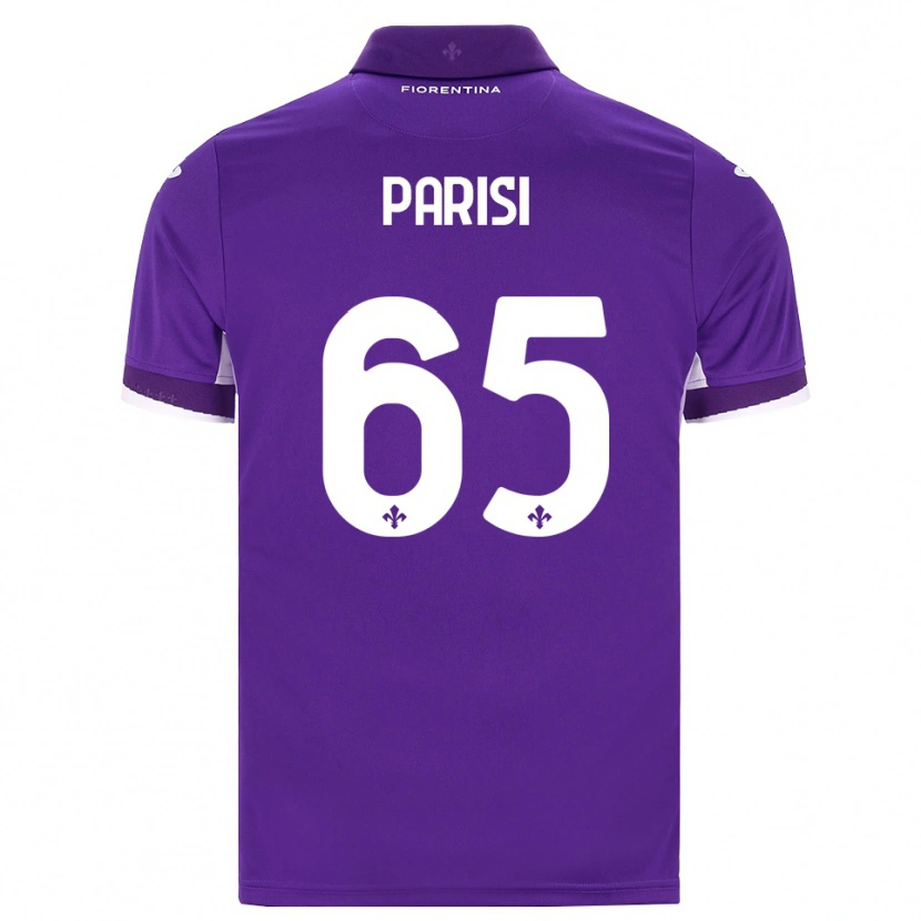 Danxen Femme Maillot Fabiano Parisi #65 Violet Blanc Rose Tenues Domicile 2026/27 T-Shirt
