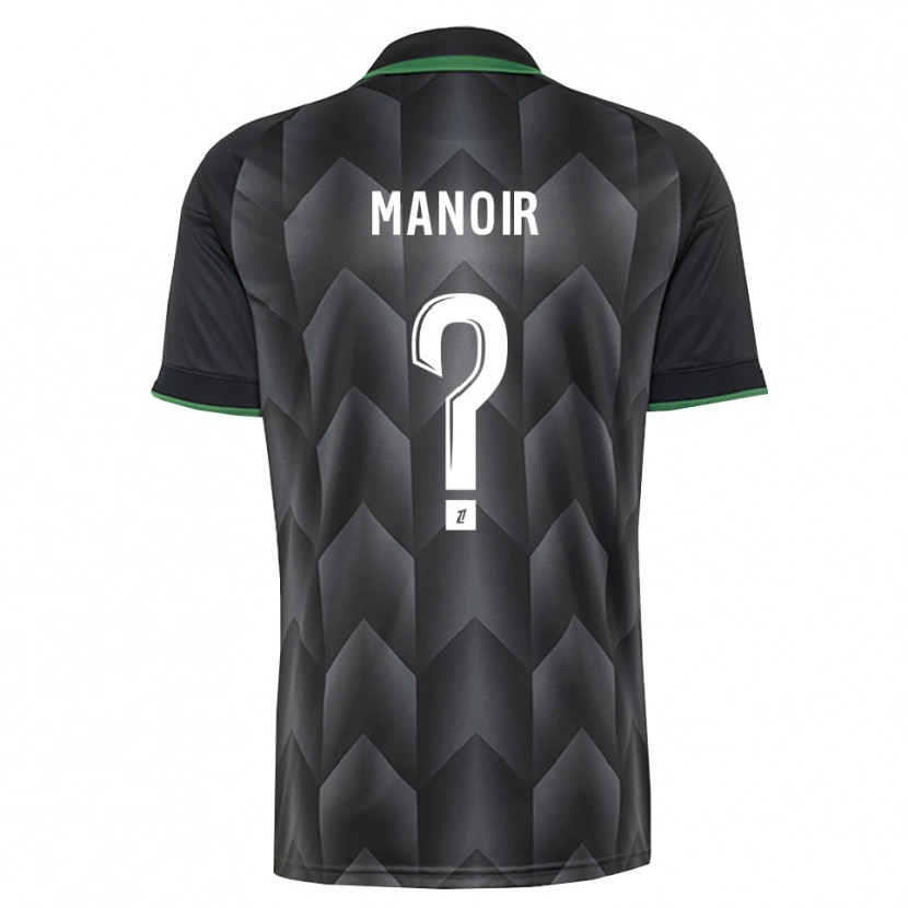Danxen Femme Maillot Nael Manoir #0 Blanc Noir Vert Tenues Extérieur 2026/27 T-Shirt