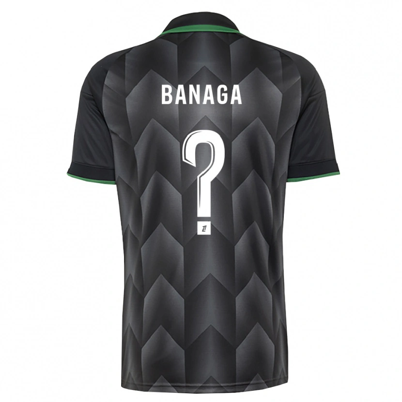 Danxen Femme Maillot Mathéssendé Baud Banaga #0 Blanc Noir Vert Tenues Extérieur 2026/27 T-Shirt