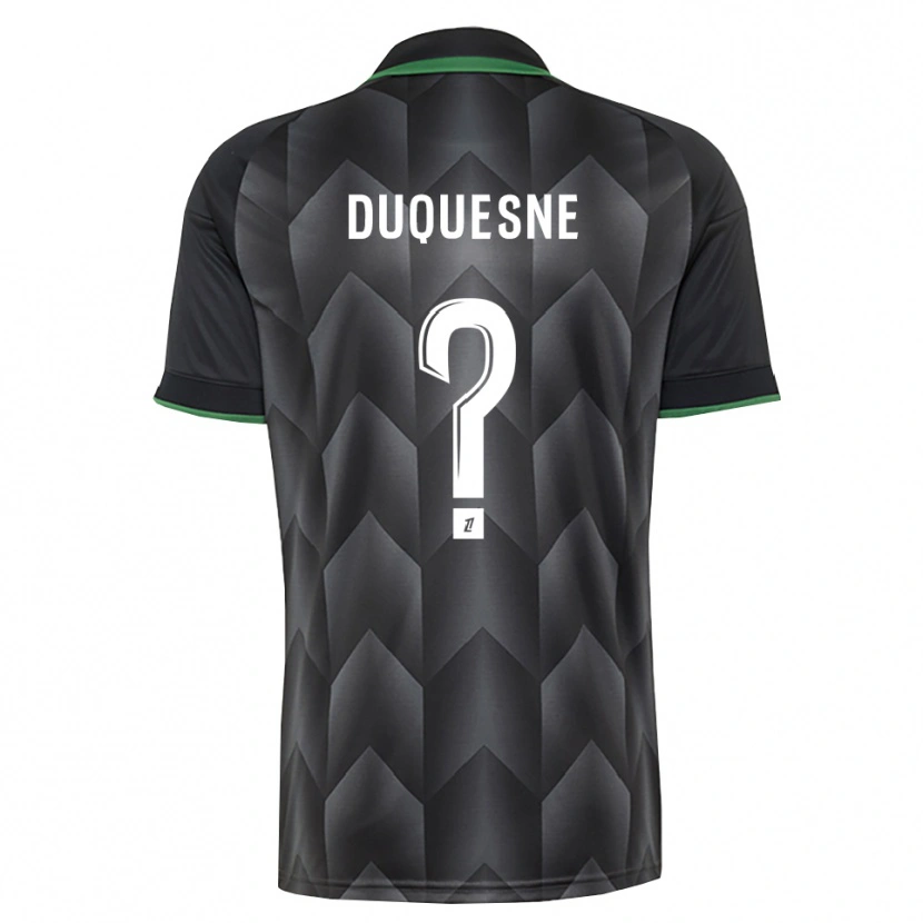 Danxen Femme Maillot Elsa Duquesne #0 Blanc Noir Vert Tenues Extérieur 2026/27 T-Shirt