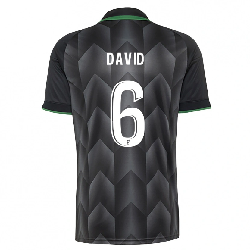 Danxen Femme Maillot Tess David #6 Blanc Noir Vert Tenues Extérieur 2026/27 T-Shirt