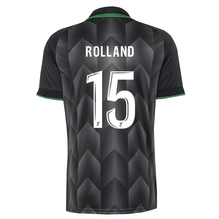 Danxen Femme Maillot Paul Rolland #15 Blanc Noir Vert Tenues Extérieur 2026/27 T-Shirt