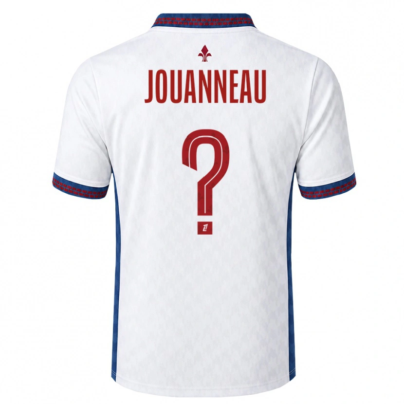 Danxen Femme Maillot Paul Jouanneau #0 Rouge Blanc Bleu Tenues Extérieur 2026/27 T-Shirt