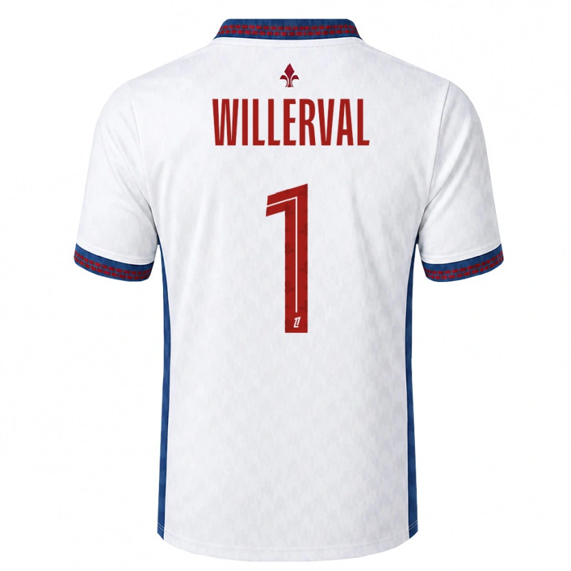 Danxen Femme Maillot William Willerval #1 Rouge Blanc Bleu Tenues Extérieur 2026/27 T-Shirt