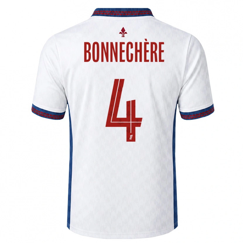 Danxen Femme Maillot Victor Bonnechère #4 Rouge Blanc Bleu Tenues Extérieur 2026/27 T-Shirt