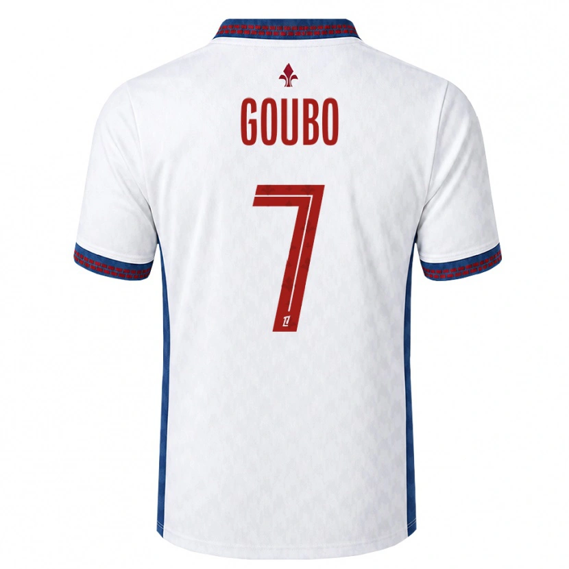 Danxen Femme Maillot Antoine Goubo #7 Rouge Blanc Bleu Tenues Extérieur 2026/27 T-Shirt