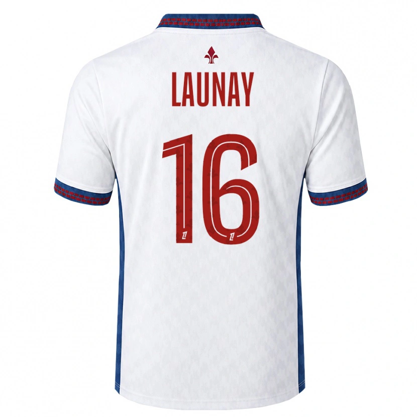 Danxen Femme Maillot Elisa Launay #16 Rouge Blanc Bleu Tenues Extérieur 2026/27 T-Shirt