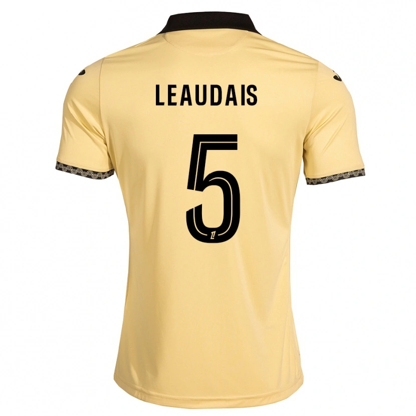 Danxen Femme Maillot Lucas Leaudais #5 Blanc Navajo Noir Tenues Extérieur 2026/27 T-Shirt