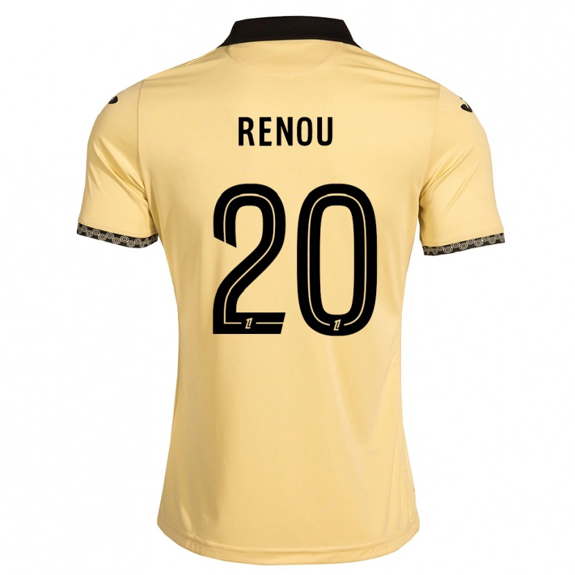 Danxen Femme Maillot Camille Renou #20 Blanc Navajo Noir Tenues Extérieur 2026/27 T-Shirt