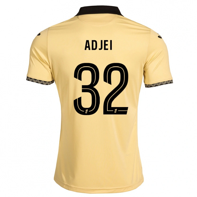 Danxen Femme Maillot Nathaniel Adjei #32 Blanc Navajo Noir Tenues Extérieur 2026/27 T-Shirt