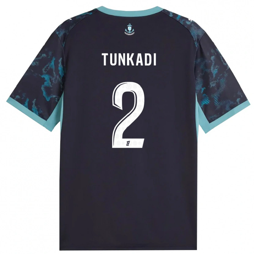 Danxen Femme Maillot Alexandre Tunkadi #2 Turquoise Pâle Blanc Noir Tenues Extérieur 2026/27 T-Shirt
