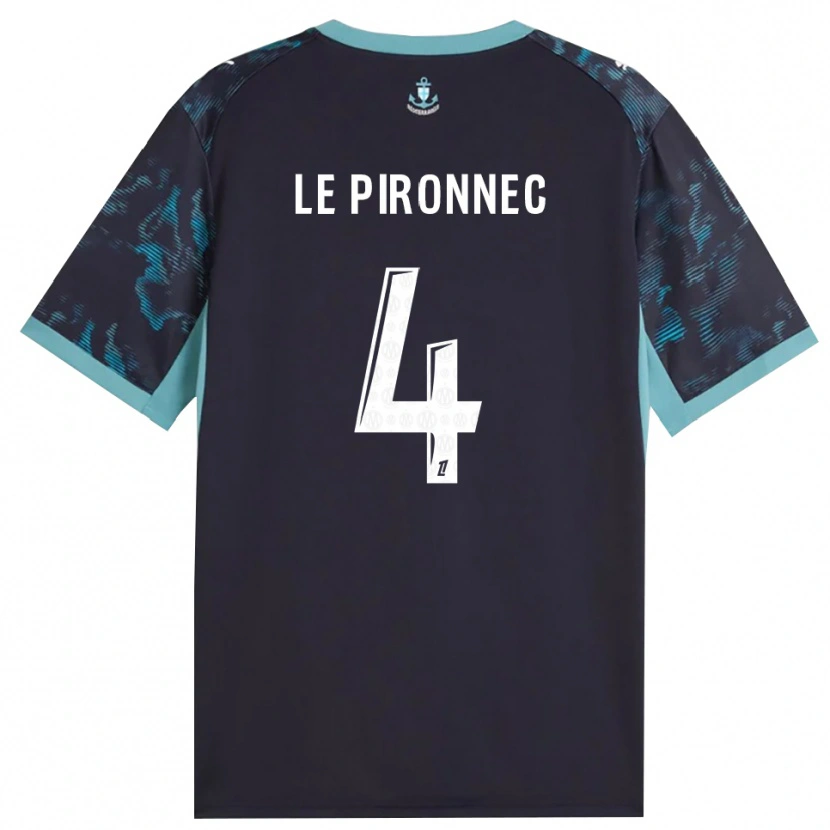 Danxen Femme Maillot Kélian Le Pironnec #4 Turquoise Pâle Blanc Noir Tenues Extérieur 2026/27 T-Shirt