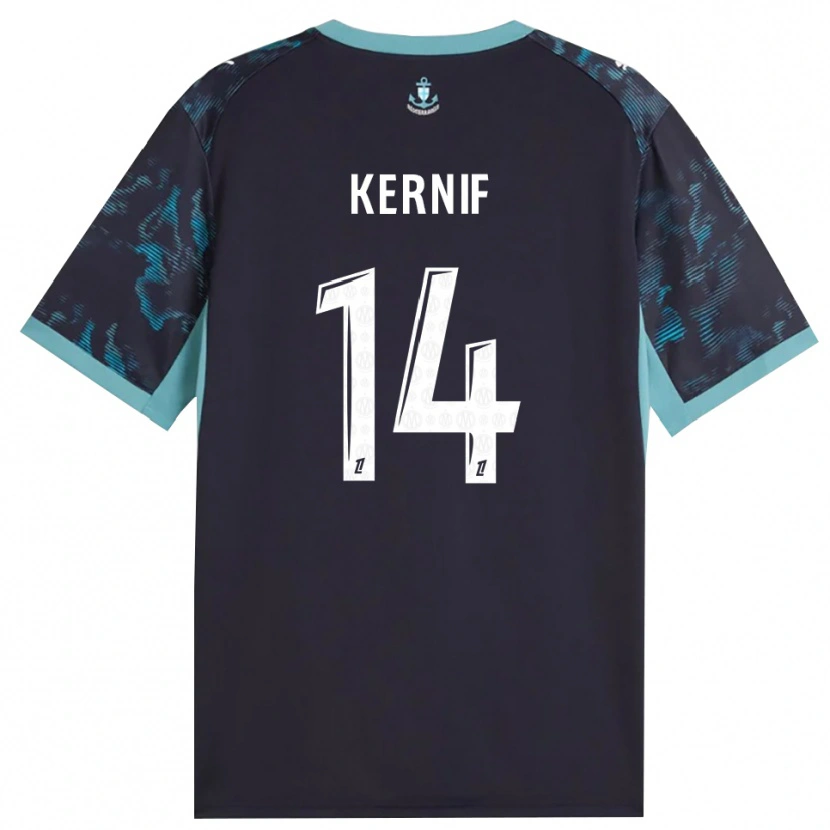 Danxen Femme Maillot Amir Kernif #14 Turquoise Pâle Blanc Noir Tenues Extérieur 2026/27 T-Shirt