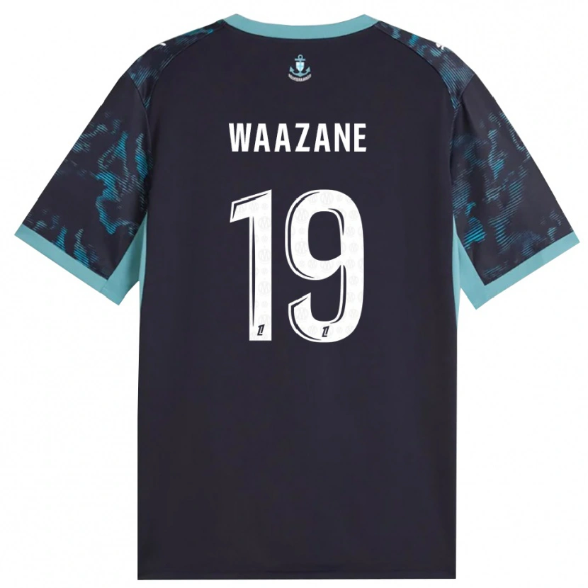 Danxen Femme Maillot Jassim Waazane #19 Turquoise Pâle Blanc Noir Tenues Extérieur 2026/27 T-Shirt