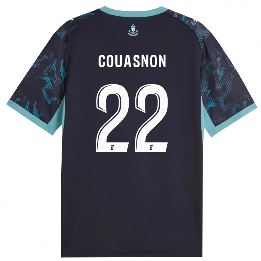 Danxen Femme Maillot Roxane Couasnon #22 Turquoise Pâle Blanc Noir Tenues Extérieur 2026/27 T-Shirt