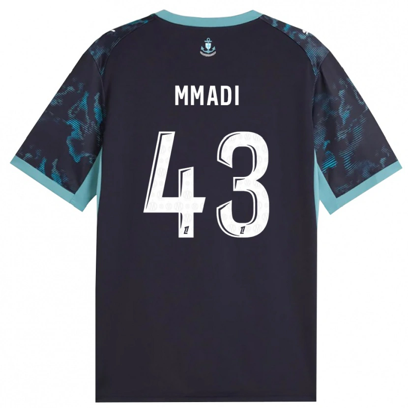 Danxen Femme Maillot Tadjidine Mmadi #43 Turquoise Pâle Blanc Noir Tenues Extérieur 2026/27 T-Shirt