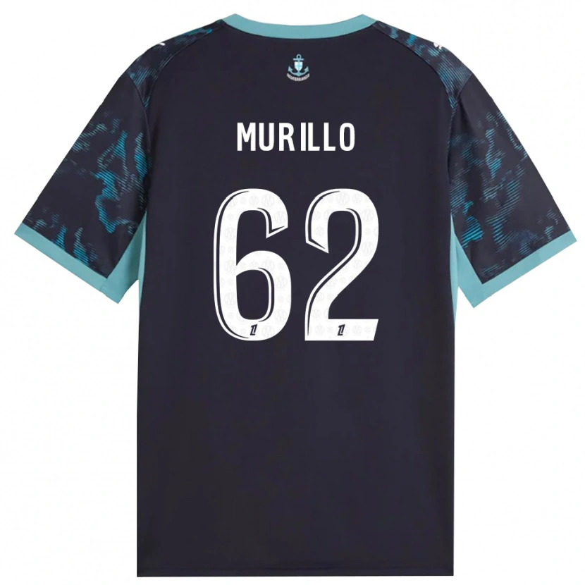 Danxen Femme Maillot Amir Murillo #62 Turquoise Pâle Blanc Noir Tenues Extérieur 2026/27 T-Shirt