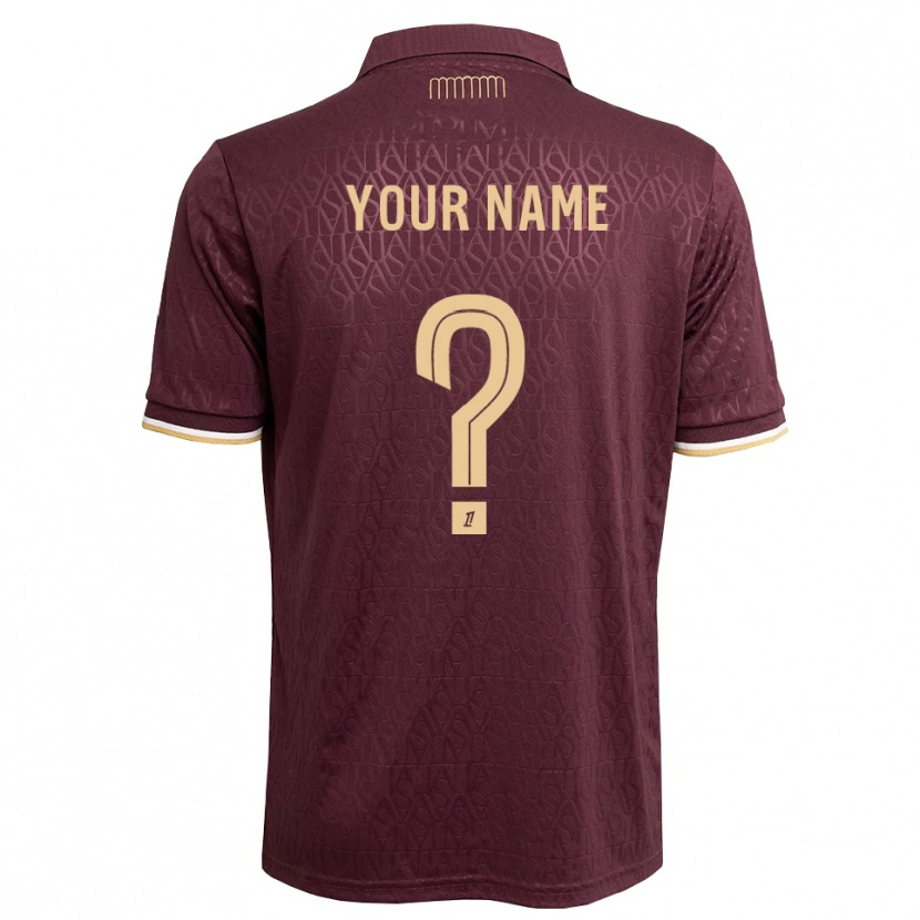 Danxen Femme Maillot Votre Nom #0 Marron Brun De Sable Tenues Extérieur 2026/27 T-Shirt