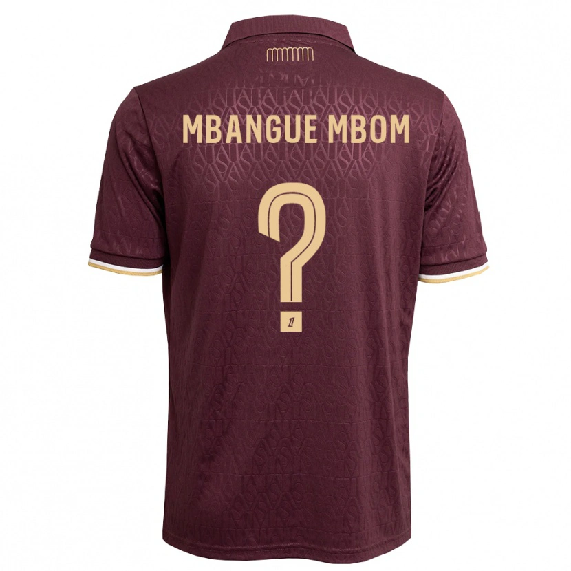 Danxen Femme Maillot Enzo Mbangue Mbom #0 Marron Brun De Sable Tenues Extérieur 2026/27 T-Shirt