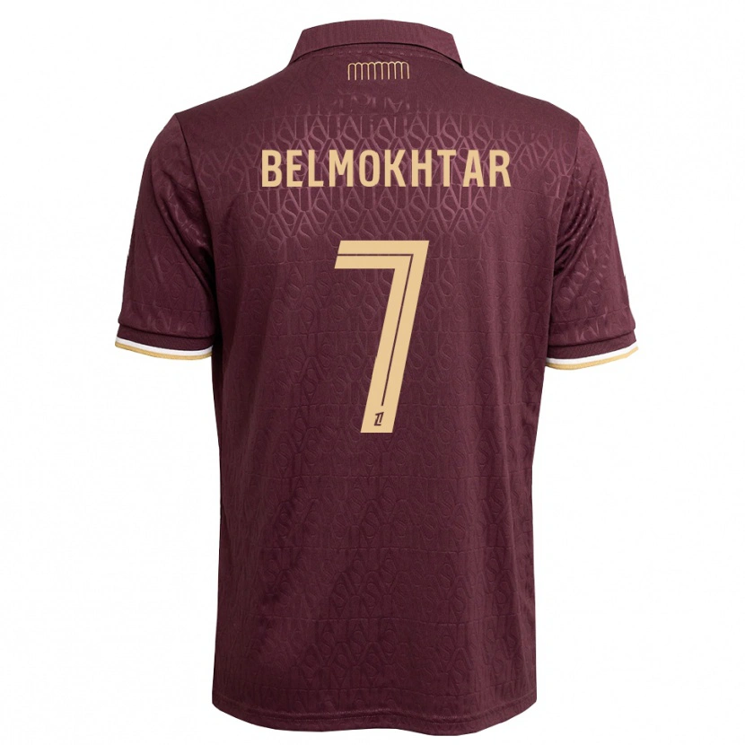Danxen Femme Maillot Ilies Belmokhtar #7 Marron Brun De Sable Tenues Extérieur 2026/27 T-Shirt