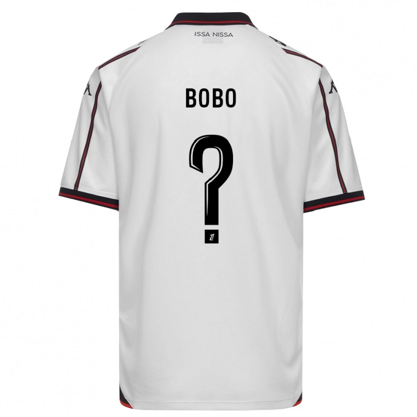 Danxen Femme Maillot Ethan Bobo #0 Noir Blanc Tenues Extérieur 2026/27 T-Shirt