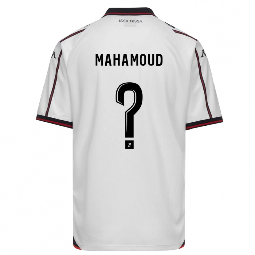 Danxen Femme Maillot Abdourazak Mahamoud #0 Noir Blanc Tenues Extérieur 2026/27 T-Shirt