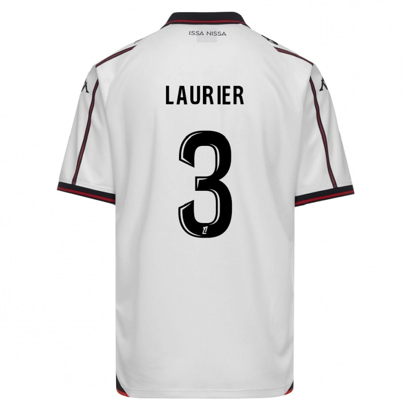 Danxen Femme Maillot Estelle Laurier #3 Noir Blanc Tenues Extérieur 2026/27 T-Shirt