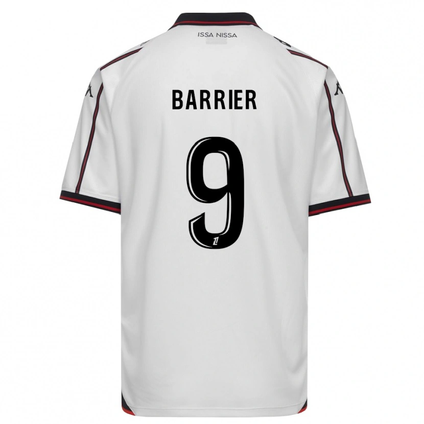 Danxen Femme Maillot Inès Barrier #9 Noir Blanc Tenues Extérieur 2026/27 T-Shirt