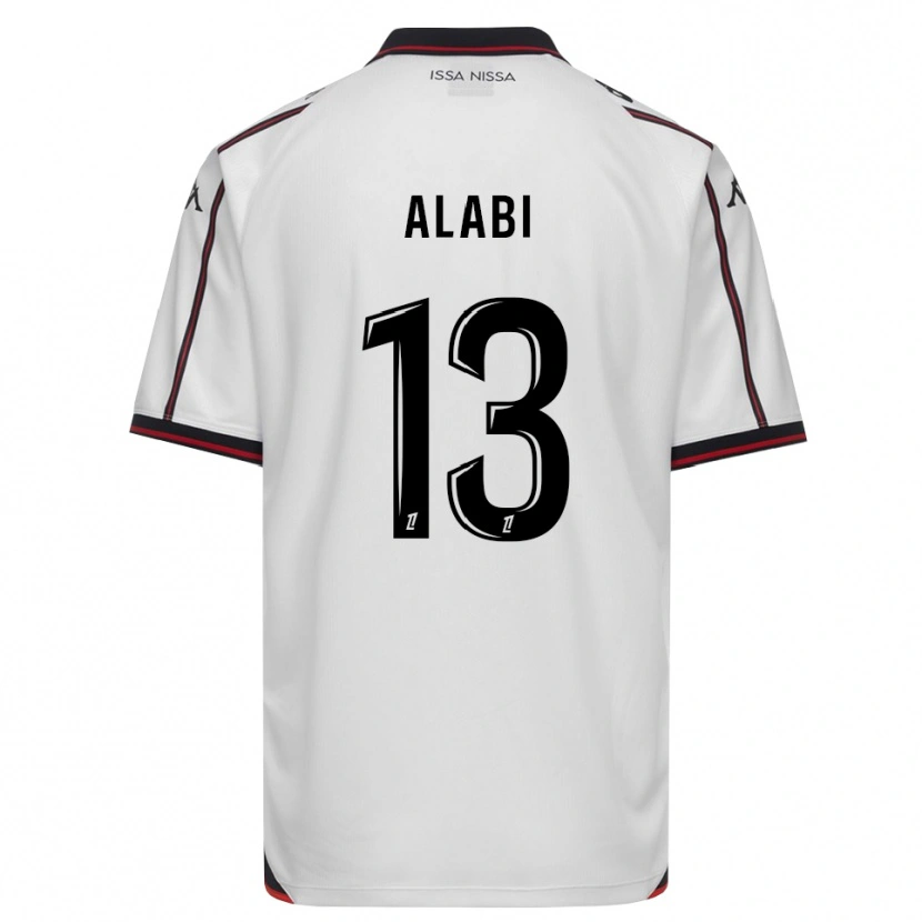 Danxen Femme Maillot Kayyum Alabi #13 Noir Blanc Tenues Extérieur 2026/27 T-Shirt