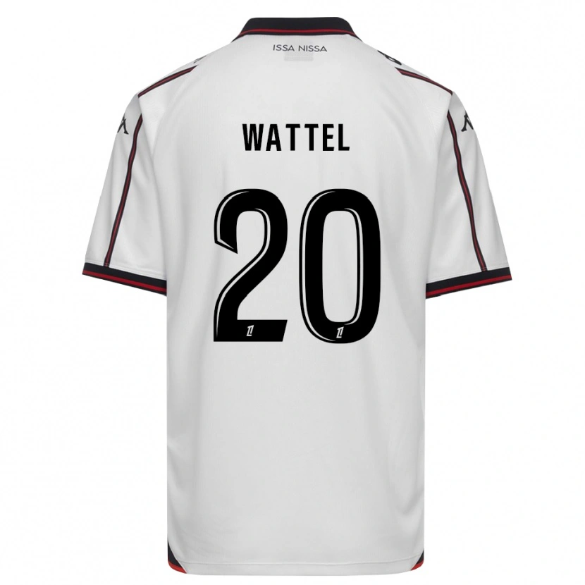 Danxen Femme Maillot Sami Wattel #20 Noir Blanc Tenues Extérieur 2026/27 T-Shirt
