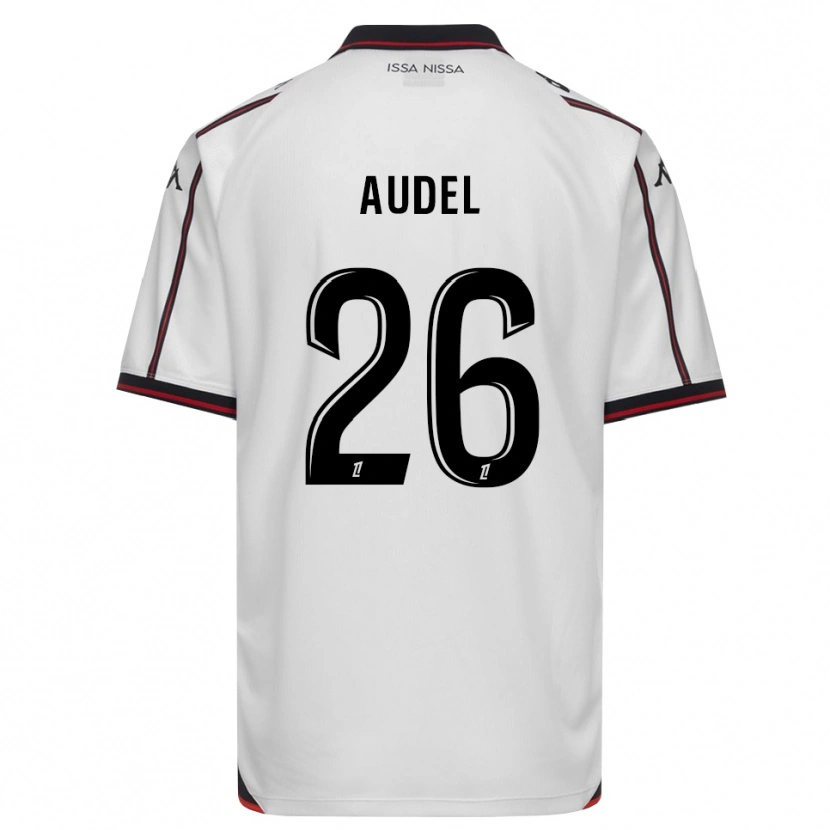 Danxen Femme Maillot Johan Audel #26 Noir Blanc Tenues Extérieur 2026/27 T-Shirt