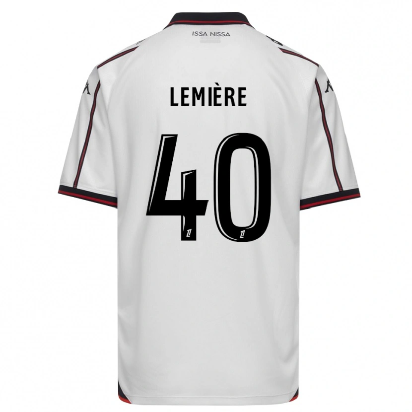 Danxen Femme Maillot Pauline Lemière #40 Noir Blanc Tenues Extérieur 2026/27 T-Shirt