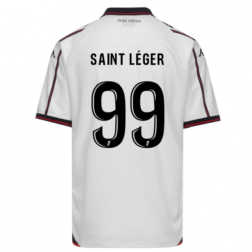 Danxen Femme Maillot Maureen Saint Léger #99 Noir Blanc Tenues Extérieur 2026/27 T-Shirt