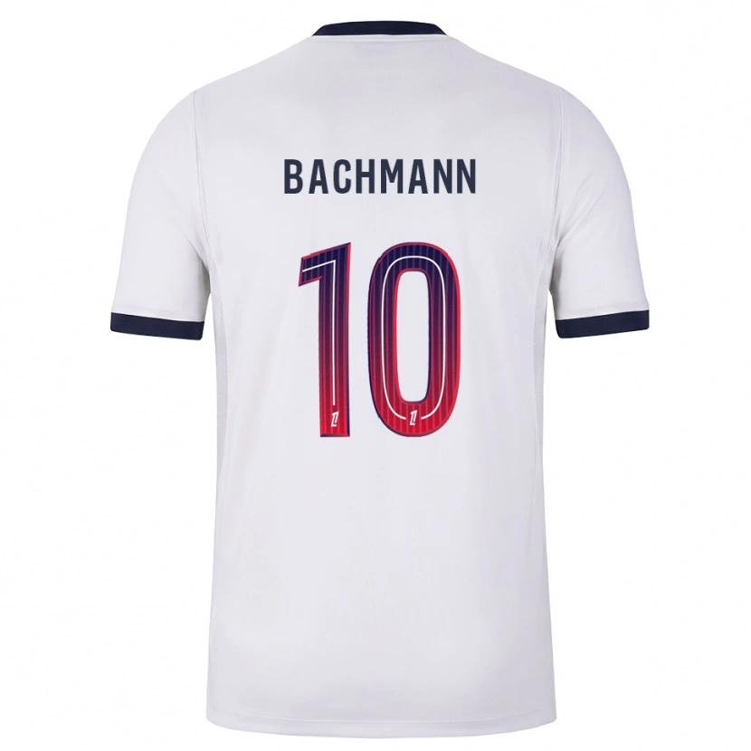 Danxen Femme Maillot Ramona Bachmann #10 Blanc Noir Rouge Tenues Extérieur 2026/27 T-Shirt