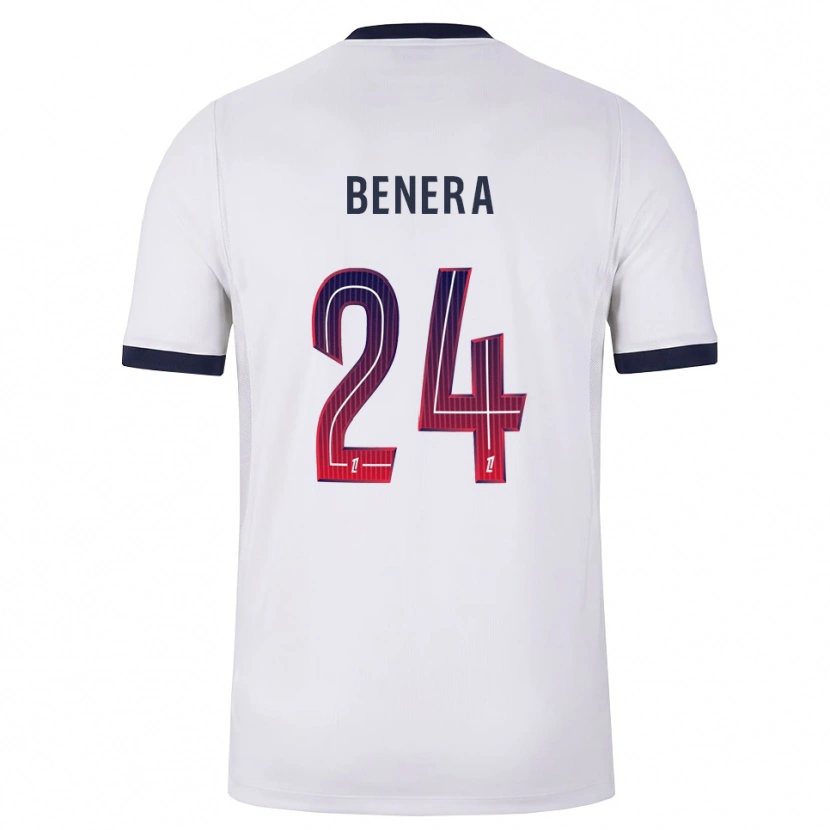 Danxen Femme Maillot Baby Jordy Benera #24 Blanc Noir Rouge Tenues Extérieur 2026/27 T-Shirt