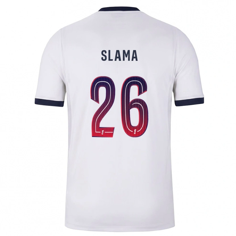 Danxen Femme Maillot Wassim Slama #26 Blanc Noir Rouge Tenues Extérieur 2026/27 T-Shirt