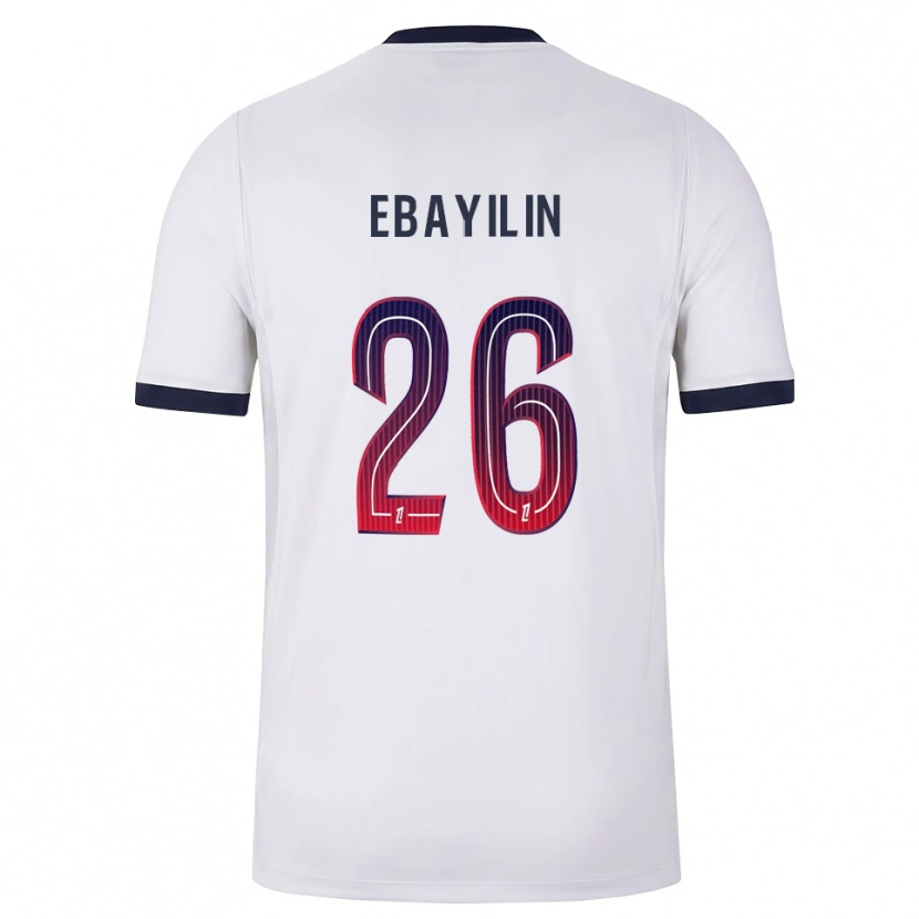 Danxen Femme Maillot Anaïs Ebayilin #26 Blanc Noir Rouge Tenues Extérieur 2026/27 T-Shirt