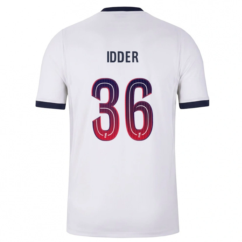 Danxen Femme Maillot Younes Idder #36 Blanc Noir Rouge Tenues Extérieur 2026/27 T-Shirt